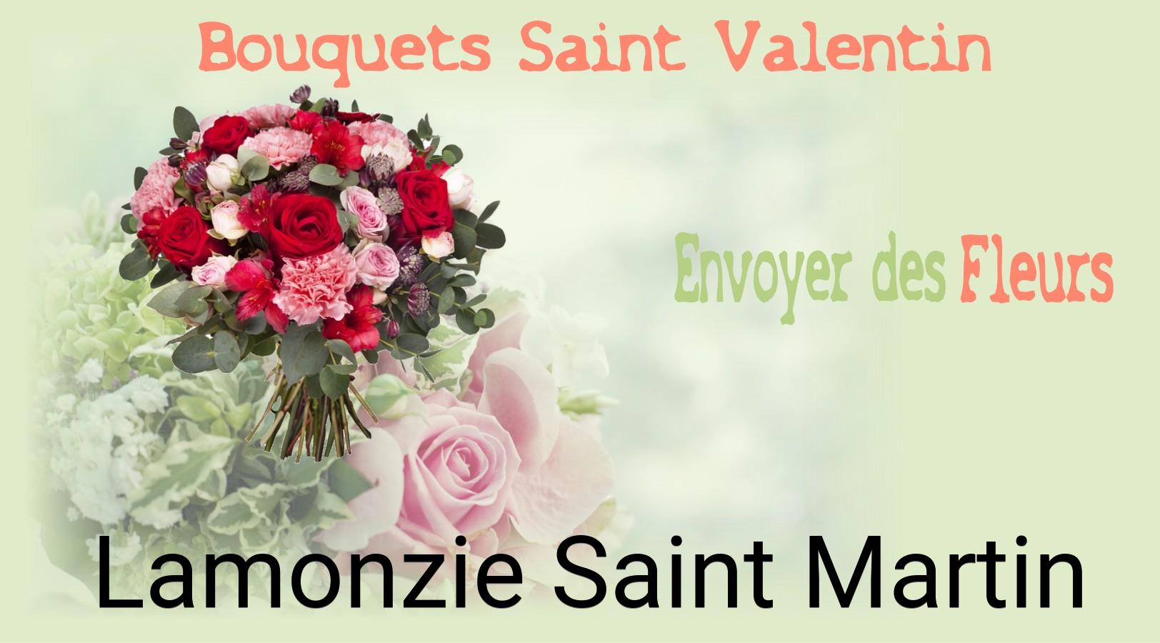Roses de Saint-Valentin livrées à Lamonzie-Saint-Martin